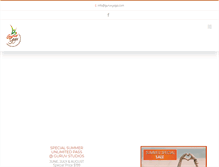 Tablet Screenshot of guruvyoga.com